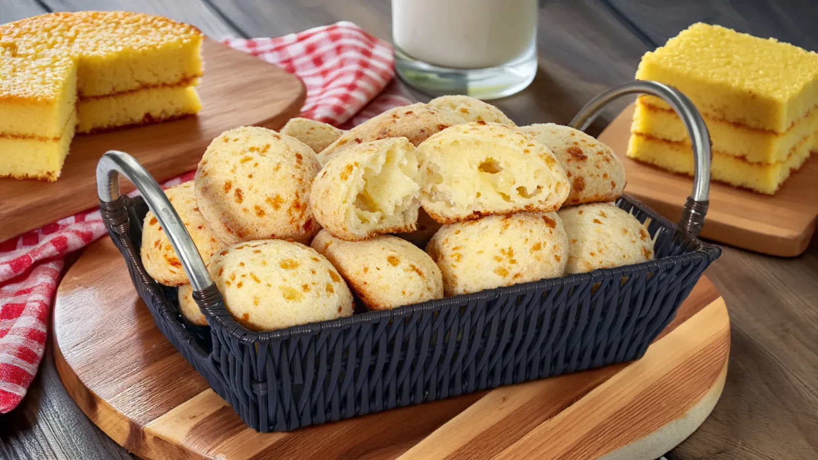 Pão de queijo mineiro tradicional